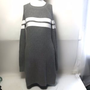 Hollister Sweater Dress Long Sleeve NWT Size L